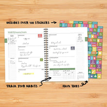 Load image into Gallery viewer, Willow Creek Black 2025 Softcover Weekly Planner
