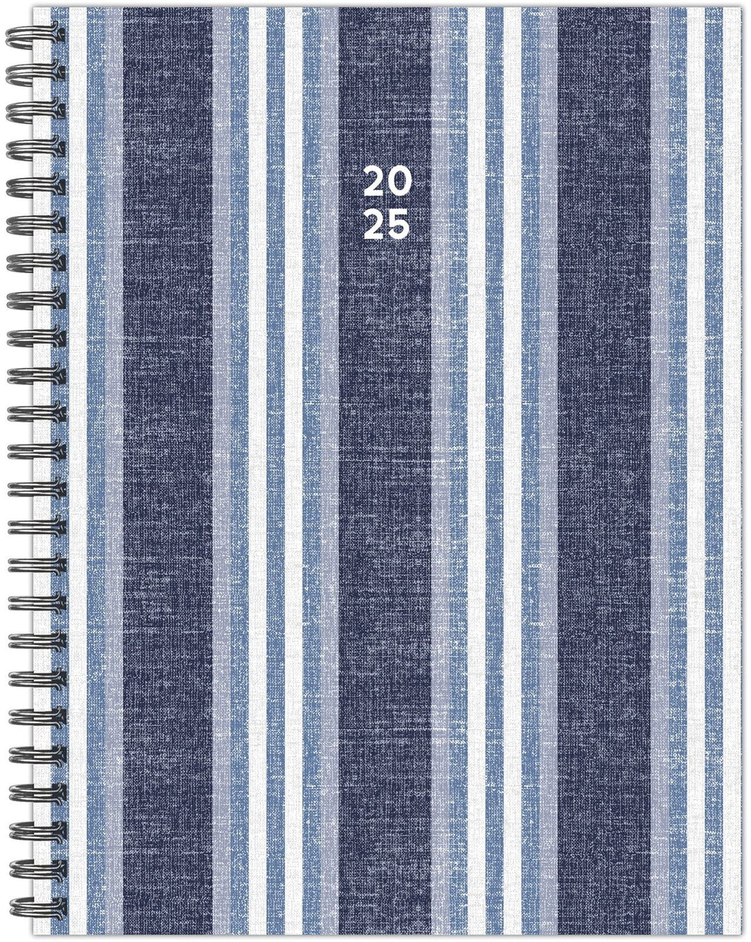 Willow Creek Chambray Stripe 2025 Softcover Weekly Planner