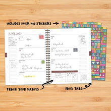 Load image into Gallery viewer, Willow Creek Black 2025 Weekly Planner
