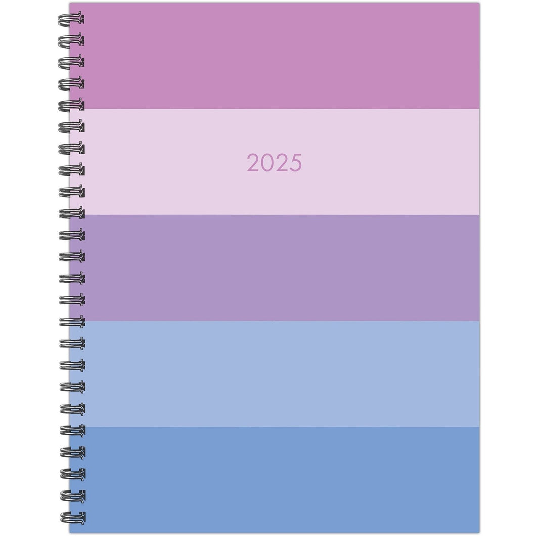 Willow Creek Soft Stripe 2025 Weekly Planner