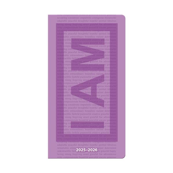 Trends International Affirmations: ''I Am'' 2025-2026 Pocket Planner