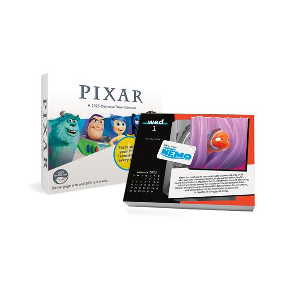 Trends International Disney Pixar 2025 Day-at-a-Time Box Calendar