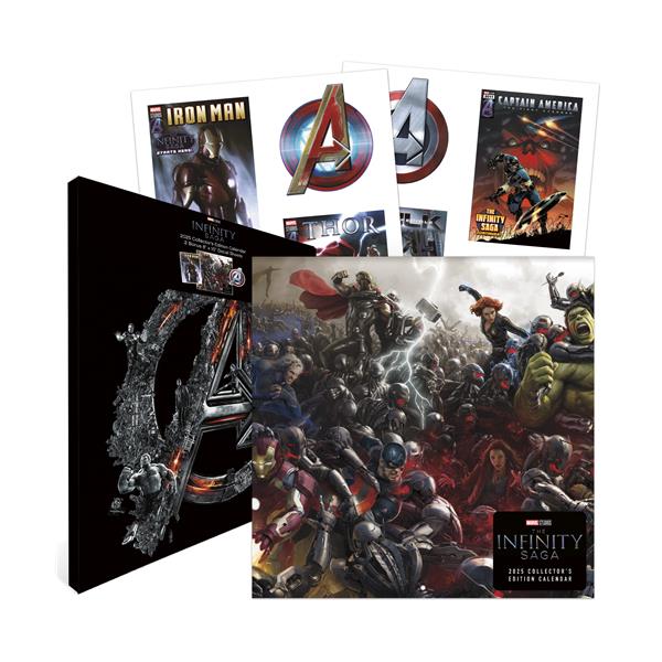 Trends International Marvel Infinity Saga 2025 Collector's Edition Calendar