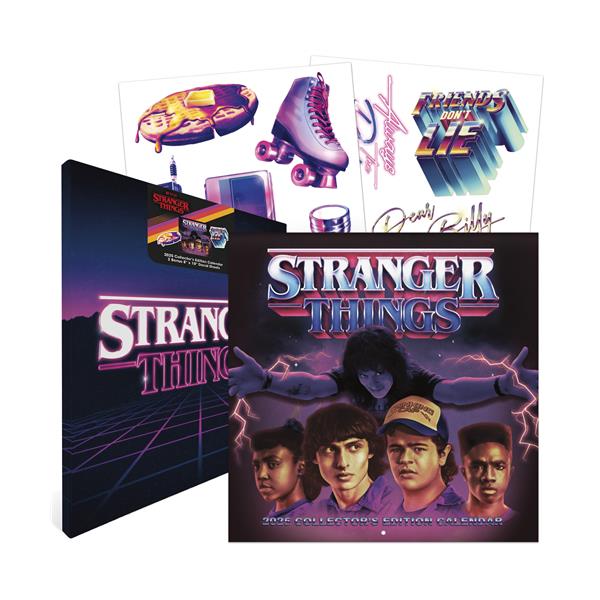 Trends International Netflix Stranger Things 2025 Collector's Edition Calendar