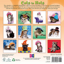 Load image into Gallery viewer, Sellers Publishing Cats In Hats 2025 7 x 7 Mini Calendar
