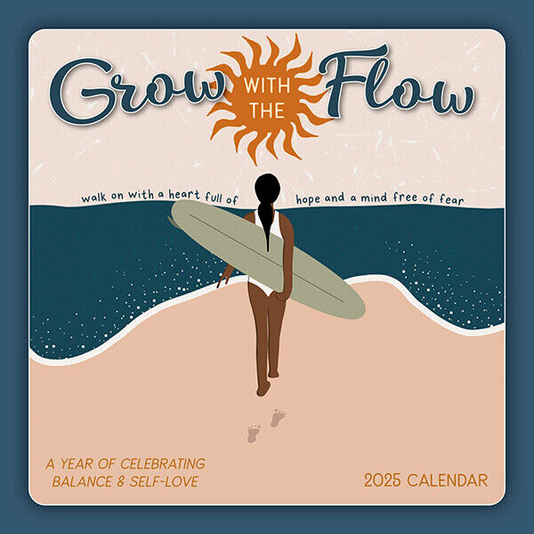 Sellers Publishing Grow with the Flow 2025 7 x 7 Mini Calendar