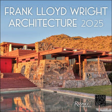 Load image into Gallery viewer, Universe Frank Lloyd Wright Architecture 12x12 2025 Wall Calendar
