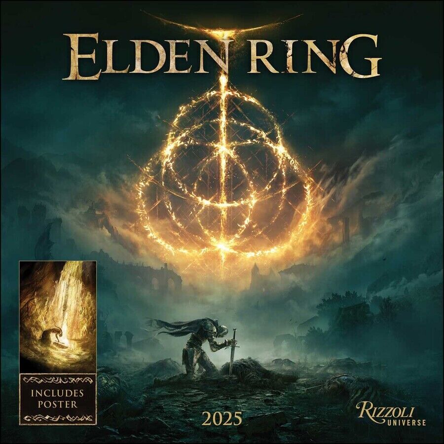 Universe Elden Ring 12x12 2025 Wall Calendar