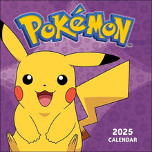 Load image into Gallery viewer, Harry Abrams Pokémon 2025 7 x 7 Mini Calendar
