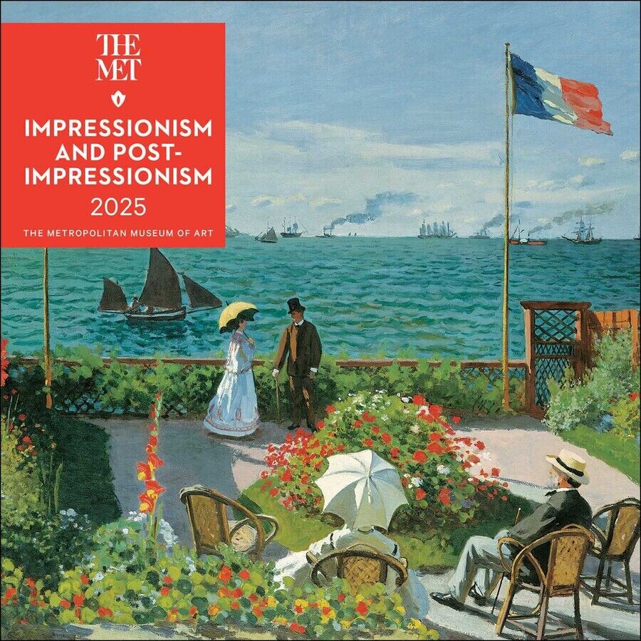 Harry Abrams Impressionism and Post-Impressionism 2025 7 x 7 Mini Calendar