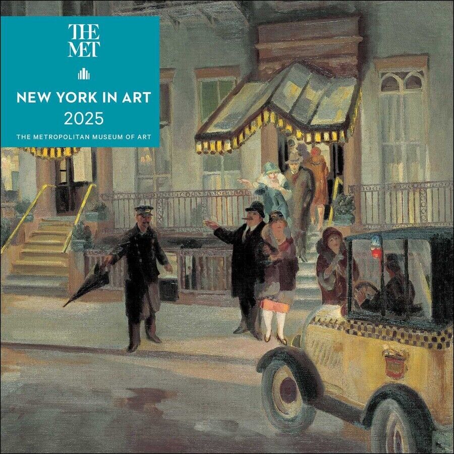 Harry Abrams New York in Art 2025 7 x 7 Mini Calendar