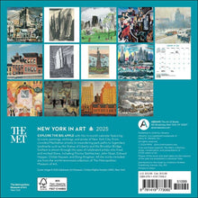 Load image into Gallery viewer, Harry Abrams New York in Art 2025 7 x 7 Mini Calendar
