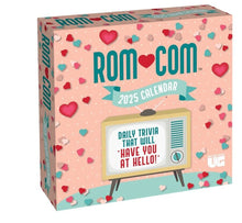 Load image into Gallery viewer, Andrews McMeel Rom Com 2025 Trivia Day-to-Day Calendar
