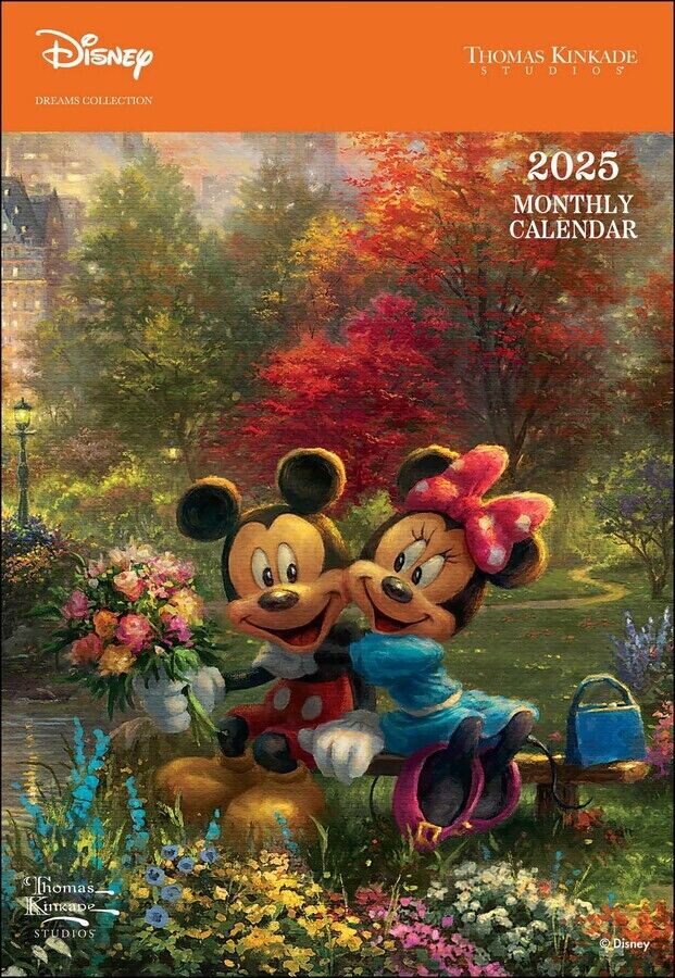 Andrews McMeel Disney Dreams by Thomas Kinkade 2025 Monthly Pocket Planner