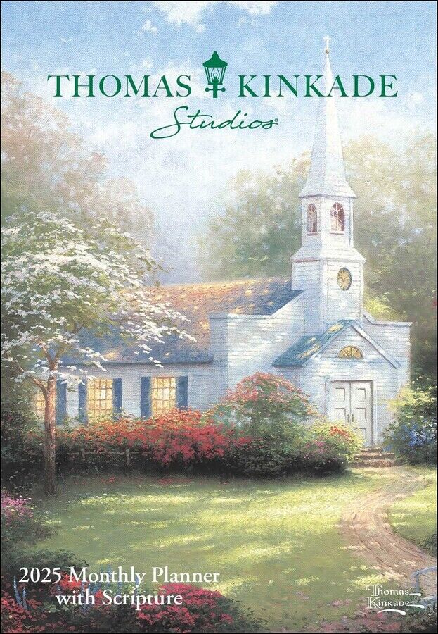 Andrews McMeel Thomas Kinkade Studios 2025 Monthly Pocket Planner