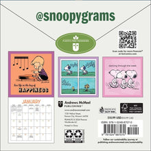 Load image into Gallery viewer, Andrews McMeel Peanuts 2025 7 x 7 Mini Calendar
