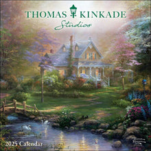 Load image into Gallery viewer, Andrews McMeel Thomas Kinkade Studios 2025 7 x 7 Mini Calendar
