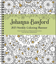 Load image into Gallery viewer, Andrews McMeel Johanna Basford 12-Month 2025 Weekly Coloring Calendar
