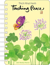 Load image into Gallery viewer, Amber Lotus Thich Nhat Hanh 2025 Weekly Planner Calendar
