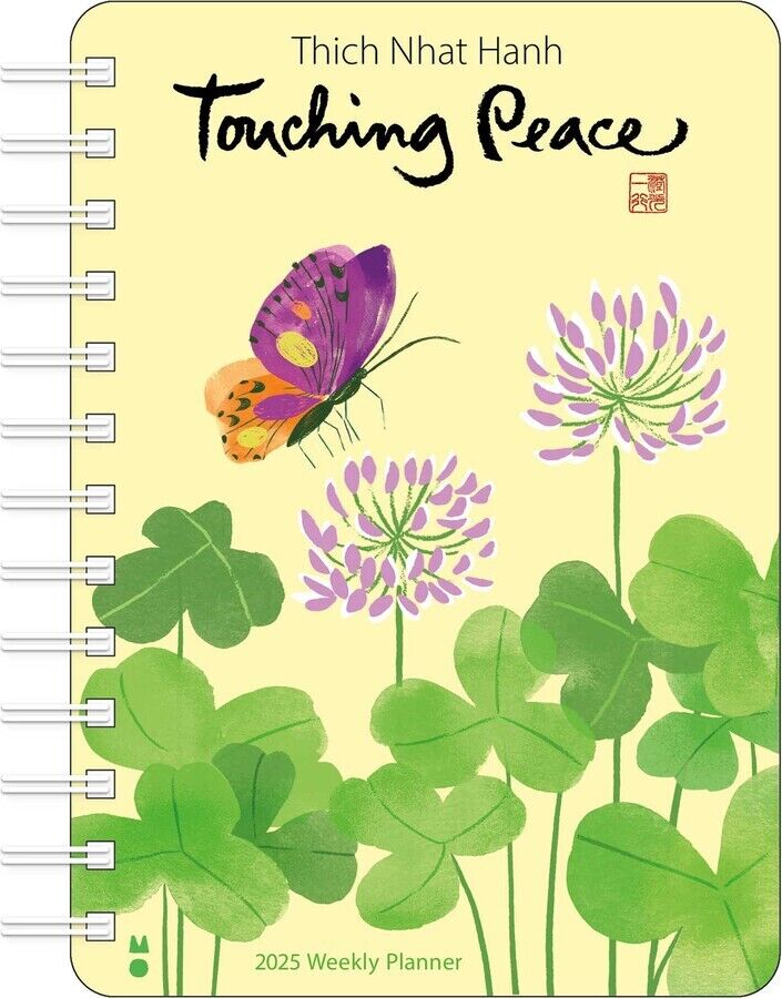 Amber Lotus Thich Nhat Hanh 2025 Weekly Planner Calendar