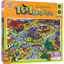 Load image into Gallery viewer, 101 Things to Spot on Halloween - 101 Piece Jigsaw Puzzle
