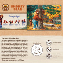 Load image into Gallery viewer, Smokey Bear - 100 Piece Jigsaw Puzzle
