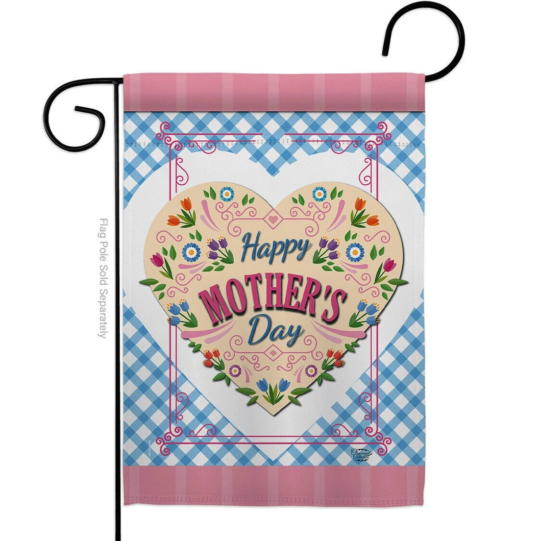 Two Group Flag Floral Mother Day Family Decor Flag