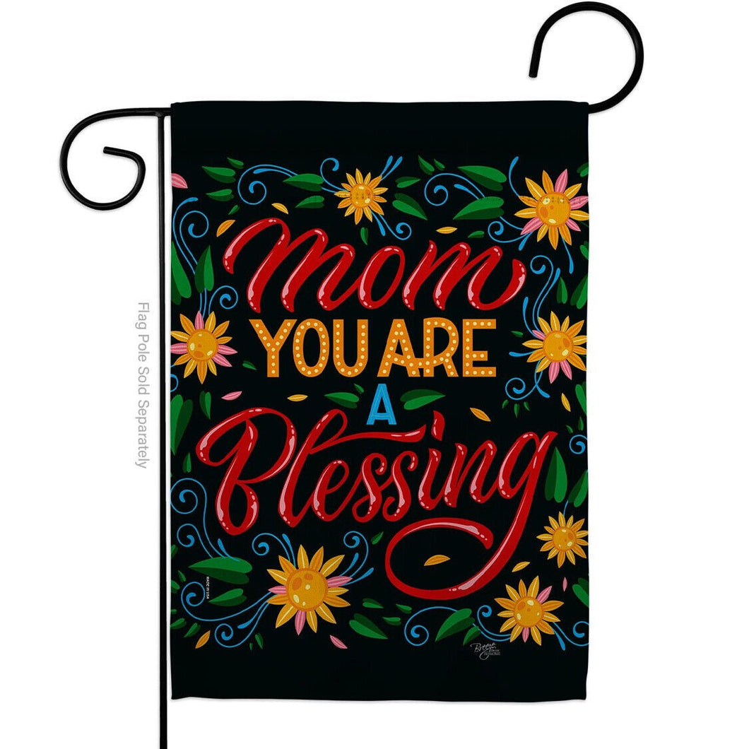 Two Group Flag Mom You Are Blessing Family Mother Day Decor Flag