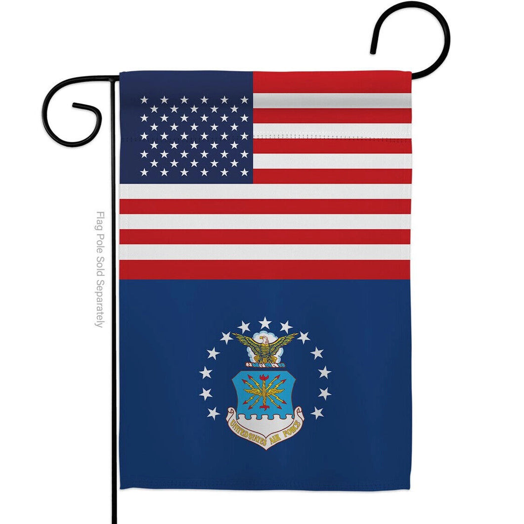 Two Group Flag US Air Force Armed Forces Military USA Decor Flag