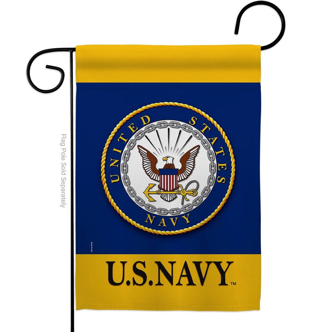 Two Group Flag United State Navy Armed Forces Military Decor Flag