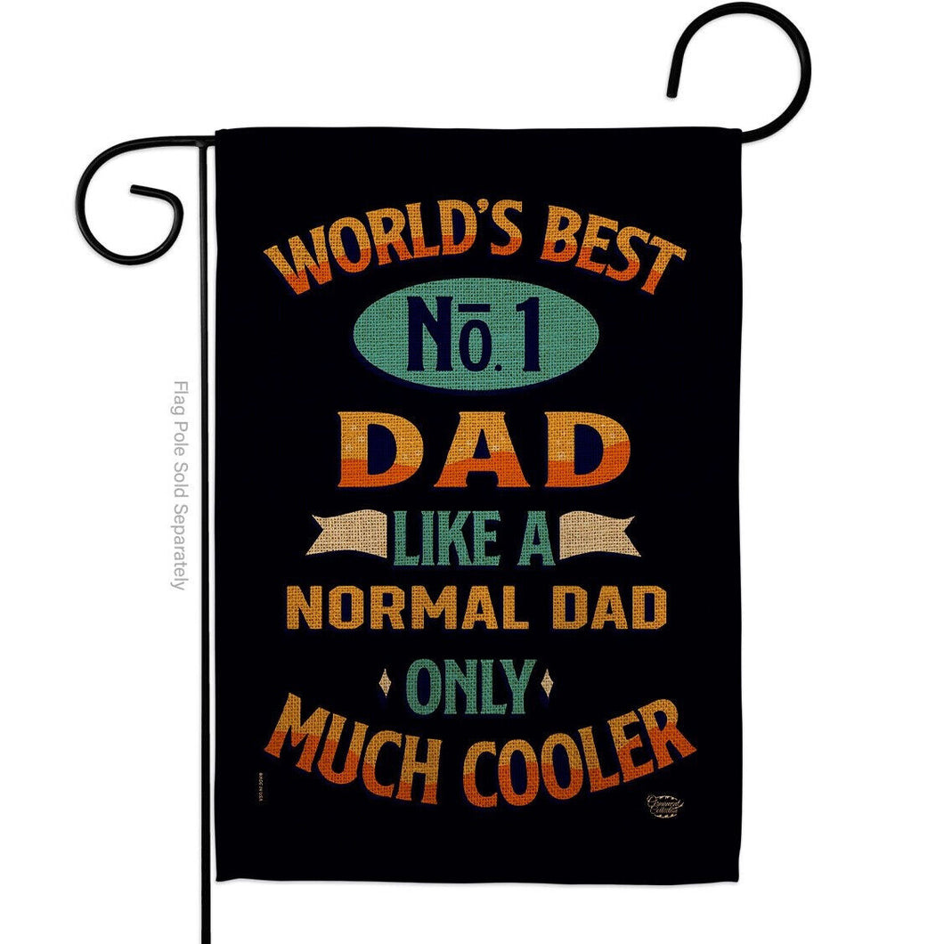 Two Group Flag Cooler Dad Family Father Day Decor Flag