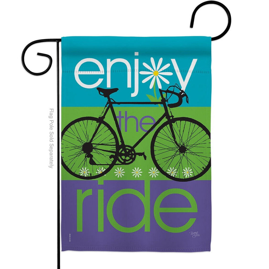 Two Group Flag Bike Ride Sports Cycling Decor Flag