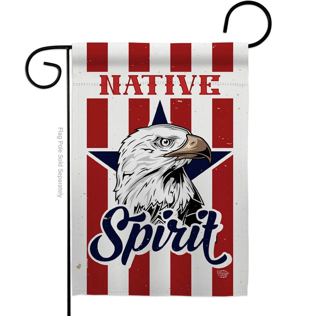 Two Group Flag Native Spirit Country Living Bird Decor Flag