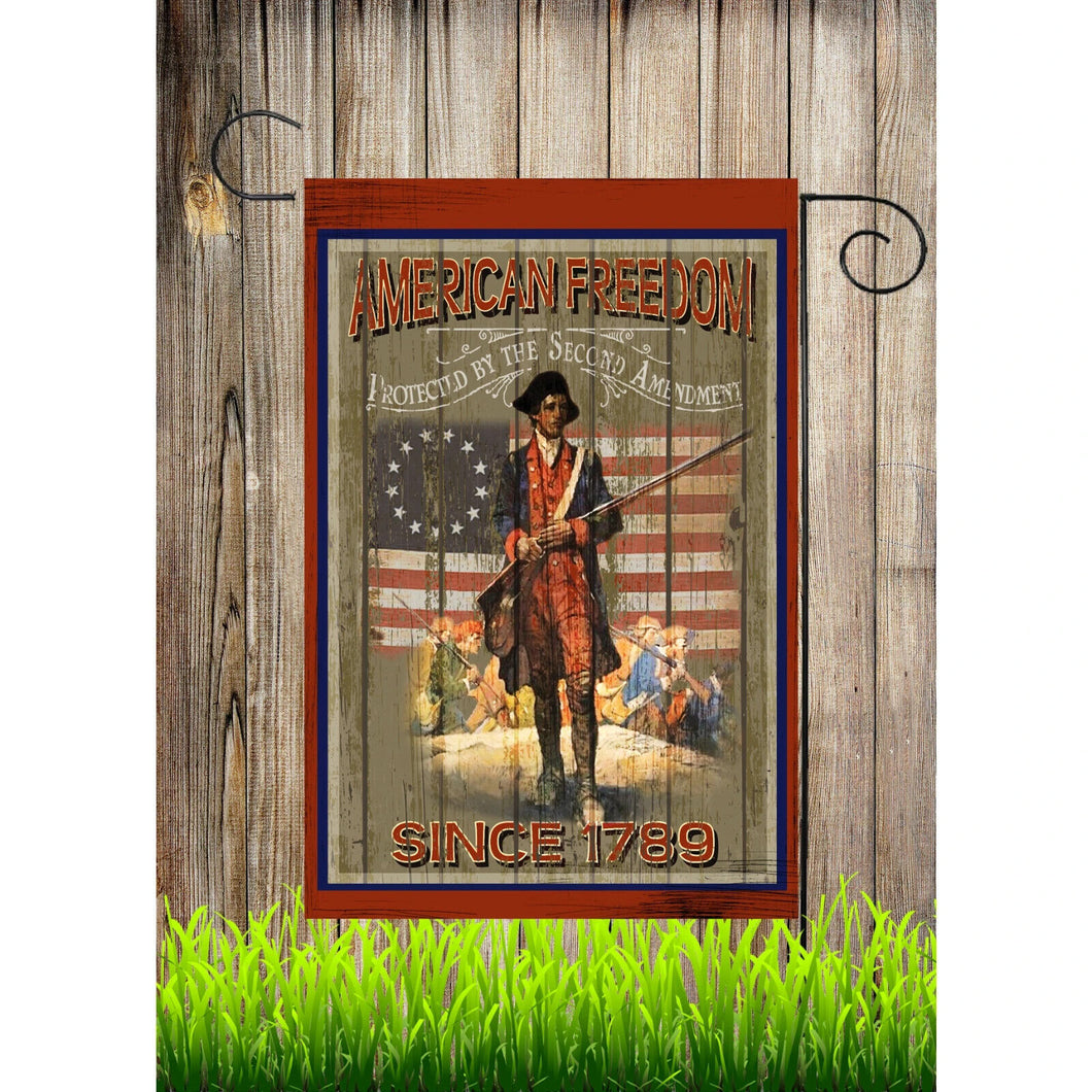 Flags Galore American Freedom Since 1789 Garden Flag