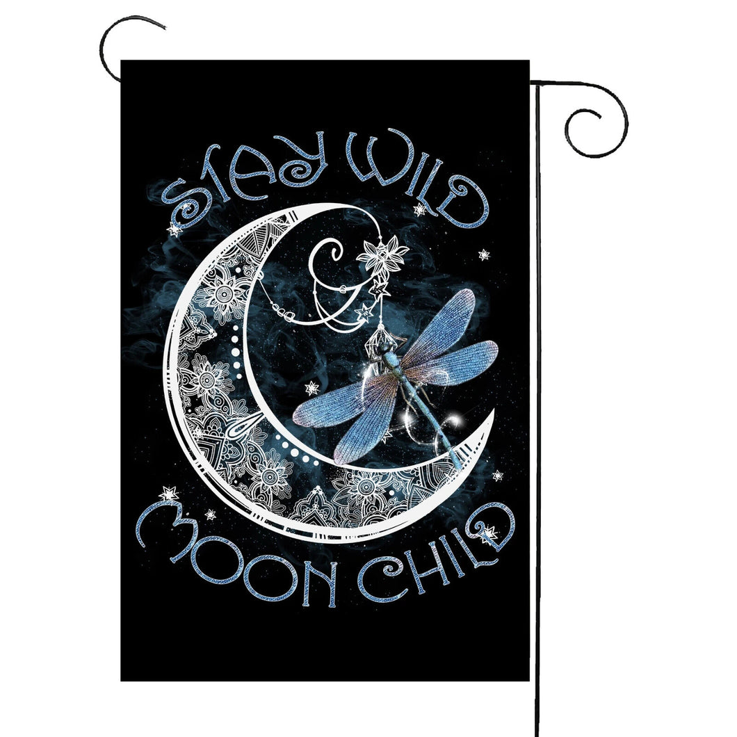 Flags Galore Stayild Moon Child Garden Flag