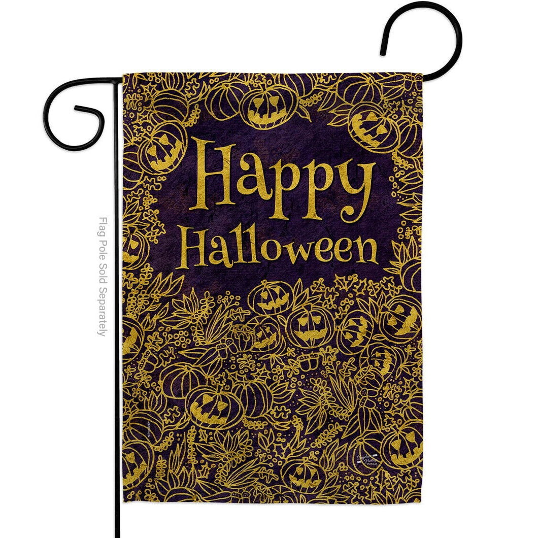 Two Group Flag Mystical Halloween Falltime Decor Flag