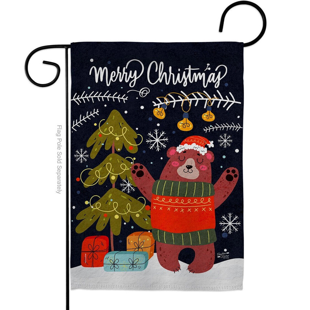 Two Group Flag Flag Christmas Daning Bearinteronderlandildlife