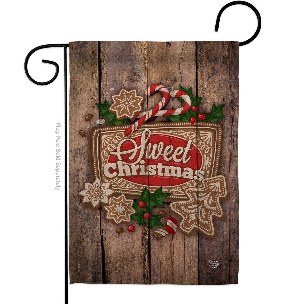 Two Group Flaginter Sweet Christmasintertime Decor Flag