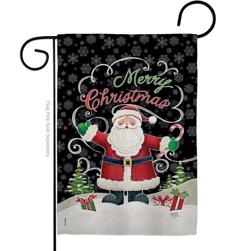 Two Group Flag Candy Cane Santaintertime Christmas Decor Flag