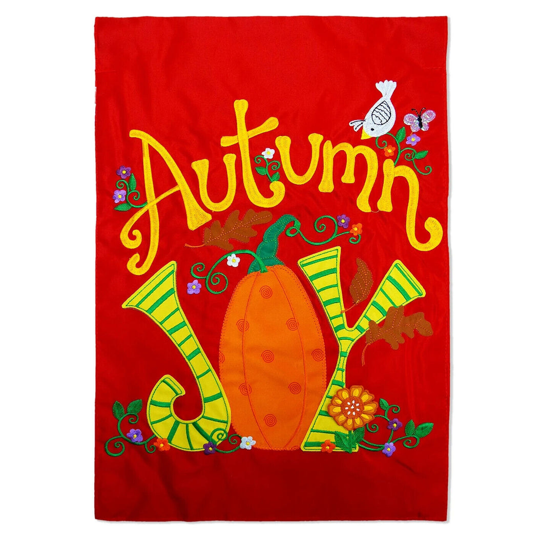 Two Group Flag Flag Autumn Joy Harvest Garden House 2-Sided Home Décor