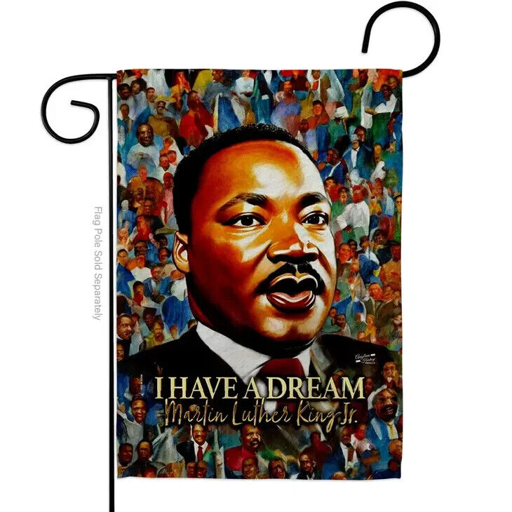 Two Group Flag Flag Mlk Dream Martin Luther King Biography Garden House