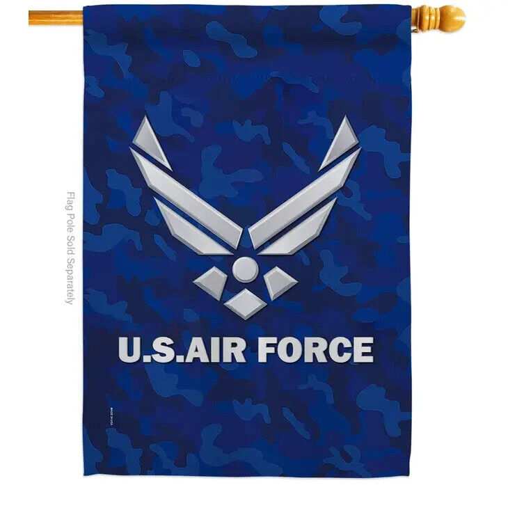 Two Group Flags US Air Force Armed Forces Military House Flag – Love ...