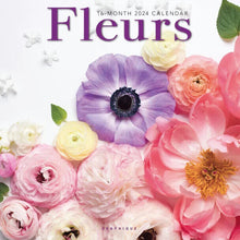 Load image into Gallery viewer, Graphique Fleurs 2024 12 x 12 Wall Calendar
