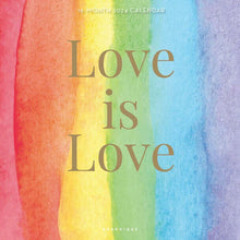 Load image into Gallery viewer, Graphique Love is Love 2024 12 x 12 Wall Calendar
