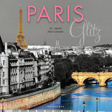 Load image into Gallery viewer, Graphique Paris Glitz 2024 12 x 12 Wall Calendar
