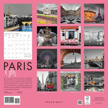 Load image into Gallery viewer, Graphique Paris Glitz 2024 12 x 12 Wall Calendar
