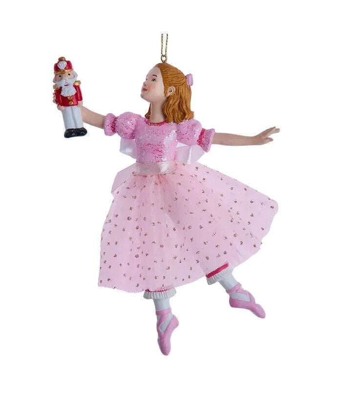 Pink Clara Ballerina Ornament E0848