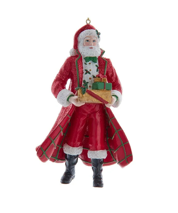 Holiday Formal Santa Ornament E0879