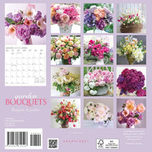 Load image into Gallery viewer, Graphique Garden Bouquets 2024 7 x 7 Mini Calendar
