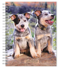 Load image into Gallery viewer, Browntrout I Love Puppies 2024 6 x 7.75 Inch Engagement Planner
